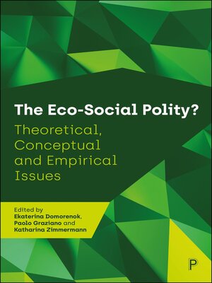 The Eco-Social Polity? - ebook